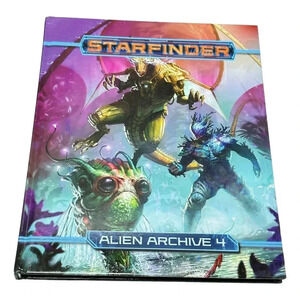 Paizo Starfinder Alien Archive 4 Book Role Play Game HC New